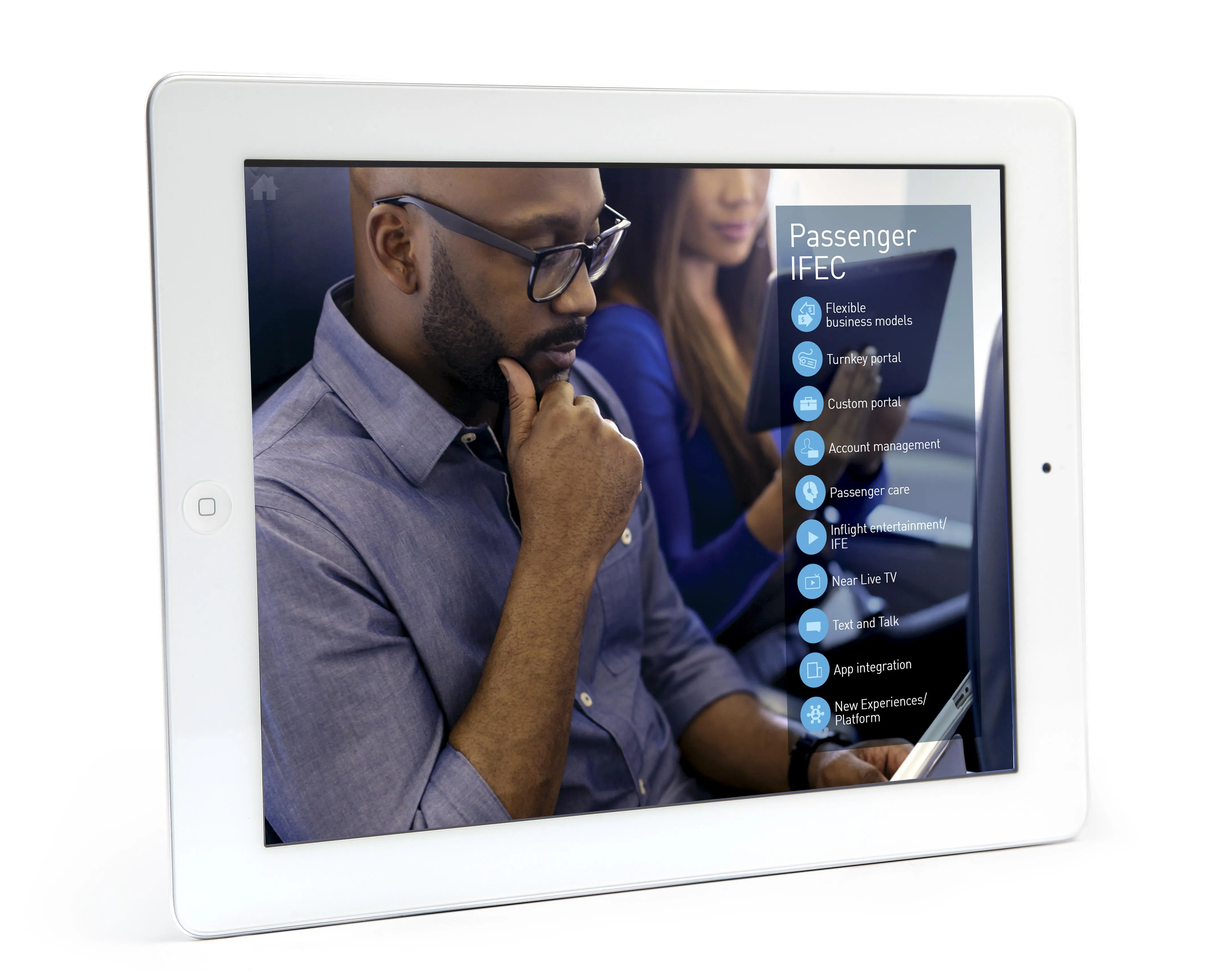 Gogo infoApp Passenger info