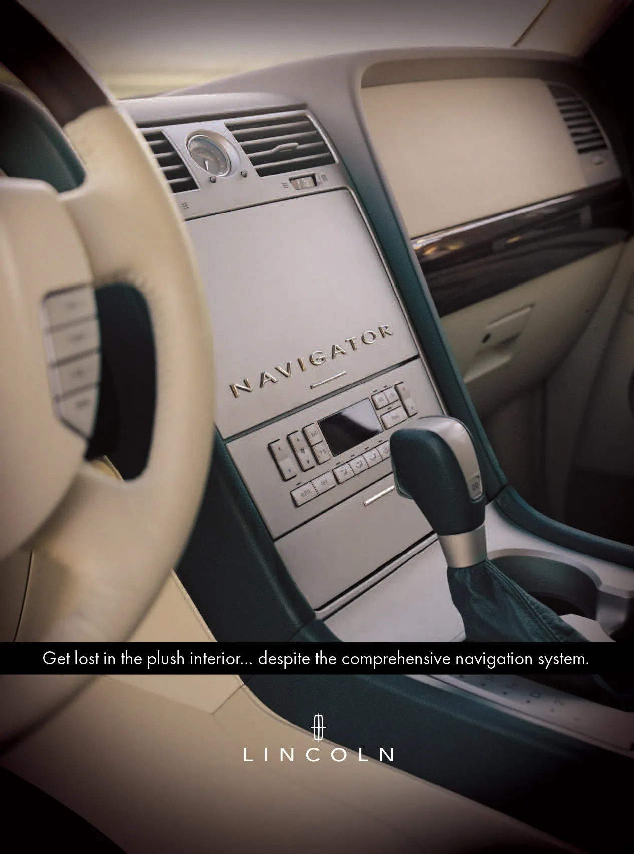 Lincoln Navigator interior